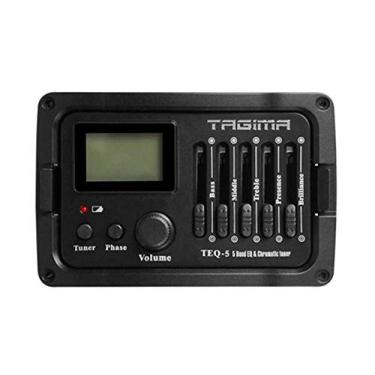 Imagem de Captador para Violão com Pré, Equalizador e Afinador Tagima TEQ-5