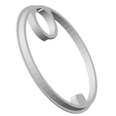 Imagem de Base Suporte Para Colheres De Medição Whey E Creatina (Branco)