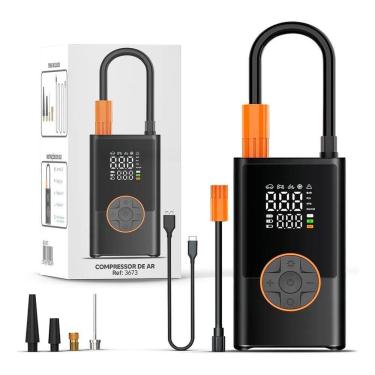 Imagem de 2X Calibrador Portátil Sem Fio Bivena Compressor Pneu Bivena