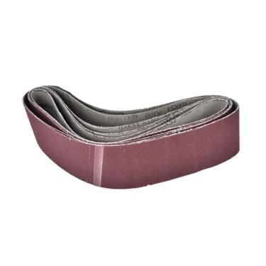 Imagem de Correia de Lixamento Abrasivo, Grão de óxido de Alumínio 60-180 para Lixadeira de Cinto, Carpintaria, Moagem de Metal, 6 Peças 915x100mm Com Grão Diferente