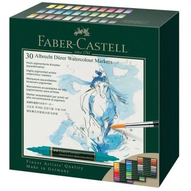 Imagem de Caneta artística 30 cores aquarelável 160330 - Faber-Castell