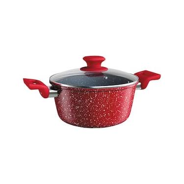 Imagem de Caçarola Euro Home Colorstone Antiaderente 5 Camadas Vermelha – 4 L