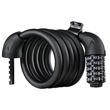 Imagem de Cadeado Para Bicicleta Com Senha Aço Preto Rockbros