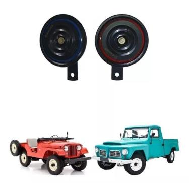 Imagem de Buzina Corneta Acústica Dupla Bibi Grave Agudo Universal Gauss Gb1060