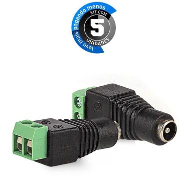 Imagem de Adaptadores Borne Plug P4 Fêmea - Kit Com 5