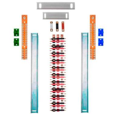 Imagem de Kit Barramento Trifásico 225A para 62 Circuitos com Termo Retrátil - Z