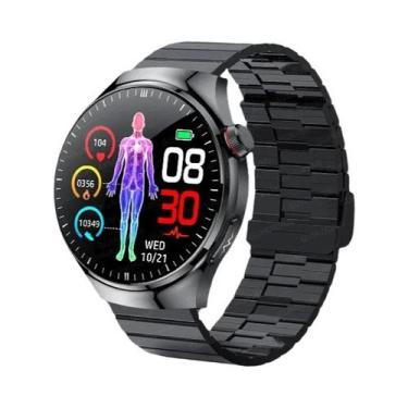 Imagem de Relógio Inteligente Masculino Com Tela AMOLED HD De 1,43 Polegadas, EC