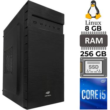 Imagem de Computador Core i5-3470, SSD 256GB, 8GB RAM, GAB. MT-32BK, Linux