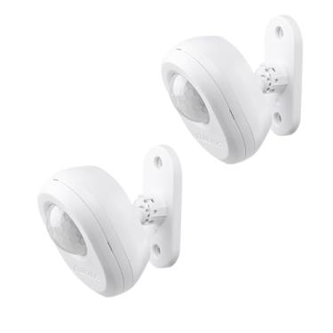 Imagem de Kit Com 2 Sensor de Presença Interruptor Para Iluminação ESPI 360 Utilizado no Acionamento Automático de Lâmpadas Com Movimento Acenda Luz Apenas Quando Necessário Economize Conta de Energia (Branco)