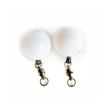 Imagem de Juggling Spinning Accessories Silicone Ball Handle Swivel Orbital Fire Poi Handle - Fire Dance Equipment Prop Making Flow Art - 2 Pcs