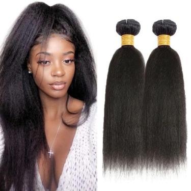Imagem de Pacotes de cabelo DiexRlamx Yaki Straight 8A Brazilian 200g 60cm