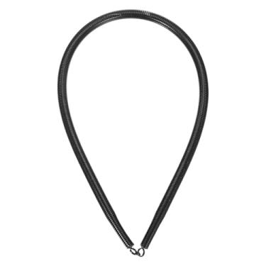 Imagem de HARFINGTON Dobrador de tubo de mola de PVC 16,3 mm OD 1000 mm de comprimento tipo B mola de dobra de tubo para dispositivos de dobra de tubos em energia hidráulica doméstica, preto