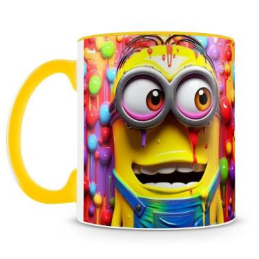 Imagem de Caneca Minions 3D - Cerâmica Premium - 325ml - Mod.2 - Amo Canecas
