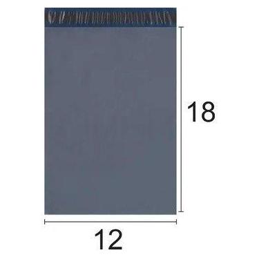 Imagem de Kit Envelope de Segurança com 100 unidades embalagem cinza auto colant