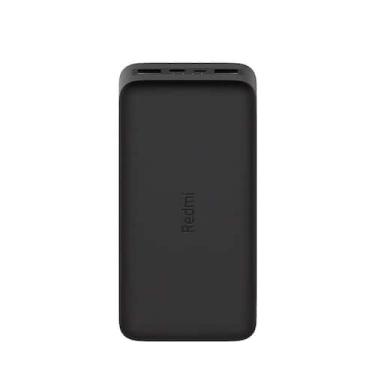 Imagem de Power Bank Xiaomi Redmi 20000mAh 18W Fast Charge - Preto