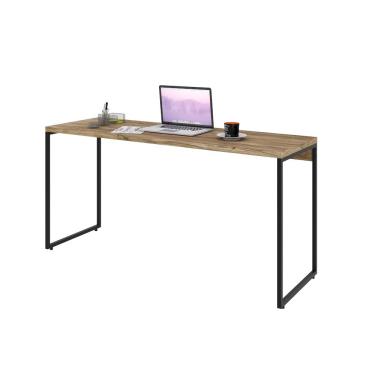 Imagem de Mesa Para Escritório e Home Office Industrial Aspen 150 cm C01 Carvalho - Lyam Decor