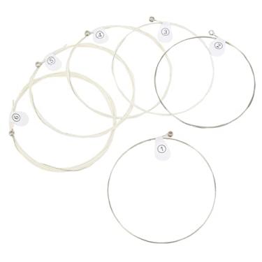 Imagem de Zhjvihx Cordas de Baixo, Corda de Guitarra Com Ponta Esférica 6 Unidades para Desempenho