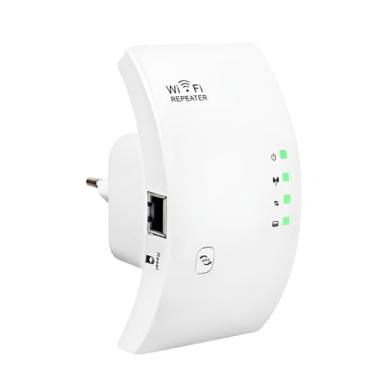 Imagem de Repetidor Wi-Fi 2.4GHz Amplificador De Sinal Wireless Extensor De Internet Sem Fio 300Mbps Bivolt Modo AP Andarix