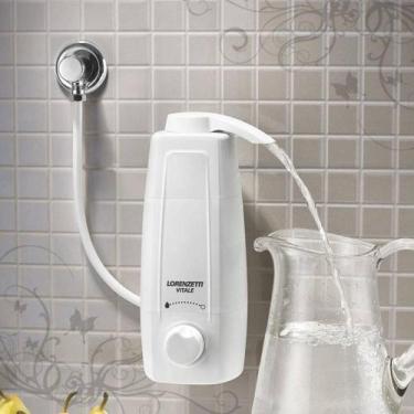 Imagem de Purificador De Água Vitale Branco Bica Móvel Lorenzetti Bebedouro Filt
