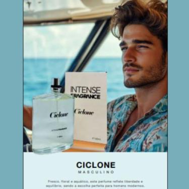 Imagem de O Melhor Perfume Do Mundo Fragancia Arabe Com Feromonio Masculino Cicl