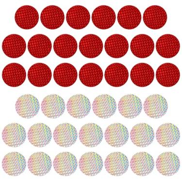 Imagem de 40 peças decalques de prevenção de batidas de janela de pássaros, decalques de pássaros para janelas anticolisão invisível, reflexivo a laser de dupla face, impede que pássaros batam em janelas