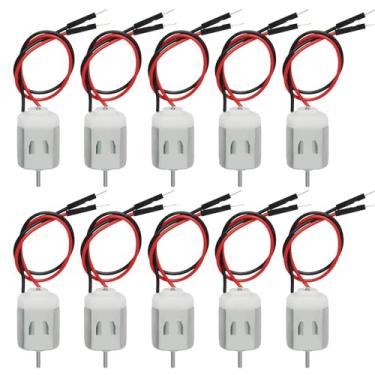 Imagem de KEAcvise 1.5v-6v Type 130 Miniature dc Motor - Electric Motors for arduino, DIY and Hobby Projects (Pack of 10) - ek1450