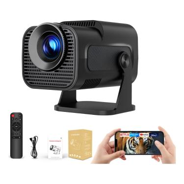 Imagem de Projetor Smart TV Portátil WiFi Tela até 150 Polegadas