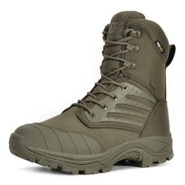 Imagem de XPETI Bota masculina Shadow Trak impermeável militar e tática, Verde oliva, 44