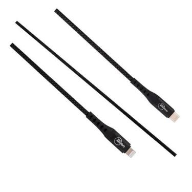Imagem de Cabo USB-C para Lightning 1,2 m, Originais iPlace, Preto