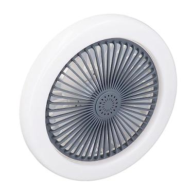 Imagem de FTVOGUE Luz do Ventilador de Teto, Ventilador de Iluminação Regulável para Quarto, Sala de Estar, Cozinha Com Uso Múltiplo, Resfriamento de Baixo Ruído, Fácil Manutenção para Suporte de Lâmpada