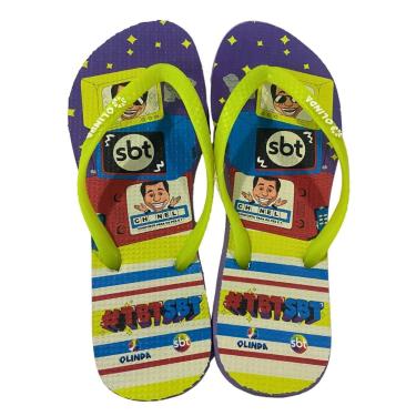 Imagem de Chinelo Tbt Sbt Olinda Programa Silvio Santos Abravanel-Feminino