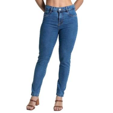 Imagem de Calça Jeans Sawary Push Up - 281663 - Azul médio 38, Azul, 38