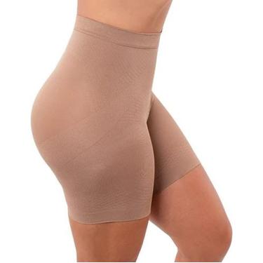 Imagem de Short feminino lupo da loba cinta modeladora up-line  5690, Pó de arro