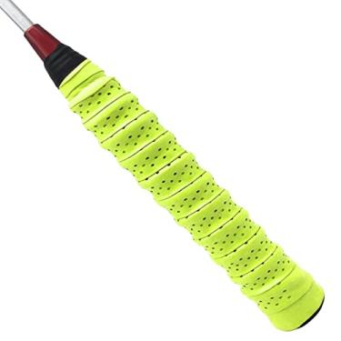 Imagem de Fita de Grip Raquete Super Absorvente - Overgrip EVA -derrapante absorve suor aderente para mão badminton e tênis