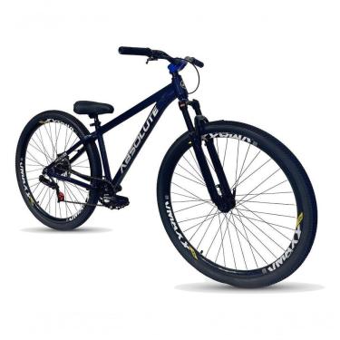 Imagem de Bicicleta Aro 29 Absolute Nero 5 Freeride Single Freio Hidraulico Shimano Mt200 Garfo C-trava Rodas Vmaxx Azul