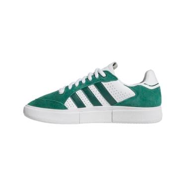 Imagem de adidas Tênis masculino Cgreen/Ftwwht Tyshawn Low Collegiate greenCollegiate Green) FTWR Branco 39 EUA, Multi, 9 Wide