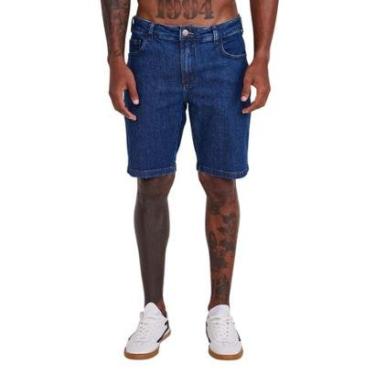 Imagem de Bermuda Colcci Jeans Davi Azul Escura Masculina-Masculino