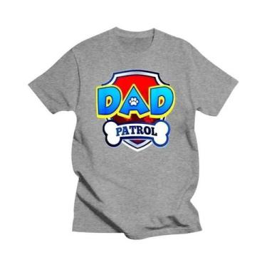 Imagem de Camiseta Grande Masculina Preta Com Estampa De Patrulha Canina, Presen