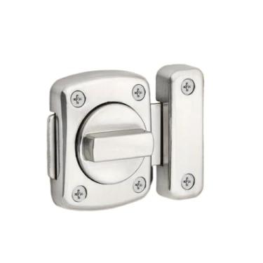 Imagem de Fechadura Trava De Segurança liga de zinco Porta De Aço Inox Tranca Anti Roubo Fácil instalação(aleatorio)