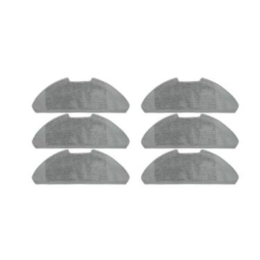 Imagem de Kit de acessórios compatível com Xiaomi Mi Robot Vacuum-Mop 2 Pro/Lite MJST1SHW MJSTL - Filtro, pano de esfregão, escova principal e peças de reposição de escova lateral(6PCS2)