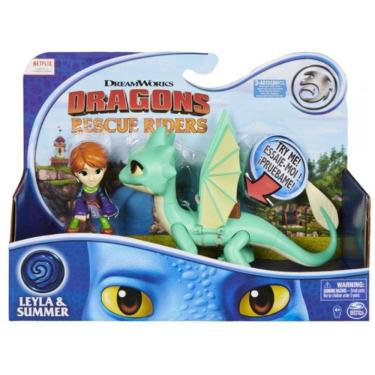 Imagem de Dragão e Viking Dragons Rescue Riders - Leyla & Summer Sunny