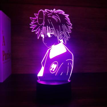 Imagem de Luz noturna 3D Hunter X Hunter Magician Hisoka USB Touch