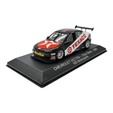 Imagem de Miniatura Stock Car Chevrolet Vectra Chico Serra 2000 1:43, Preto