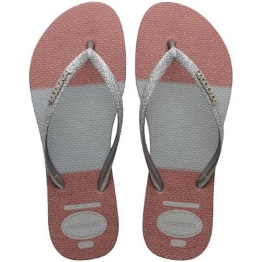 Imagem de Chinelo Havaianas Slim Glitter Glam