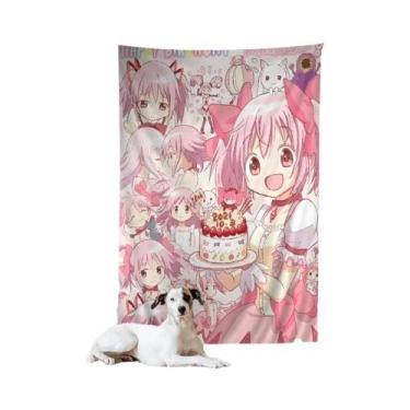 Imagem de Tapeçaria De Parede Grande Boêmia Hippie De Bruxaria Puella Magi Madok