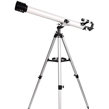 Imagem de pcagfaajmh Telescópio astronômico de refração com tripé 90° Zenith Mirror Deep Space Finder Telescope Watching The Moon Stargazer presente infantil