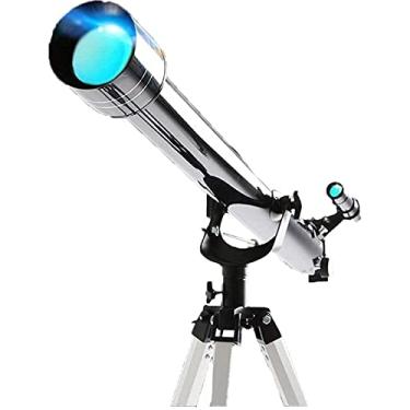 Imagem de Telescópio astronômico 900 mm distância focal céu terra duplo propósito iniciante telescópio refratário para crianças adultos com tripé ocular de bússola de metal (pacote 1)