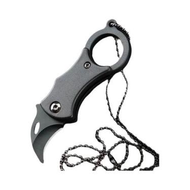 Imagem de Canivete Dobrável Mini Portátil De Aço Inoxidável EDC Com Chaveiro, Fe