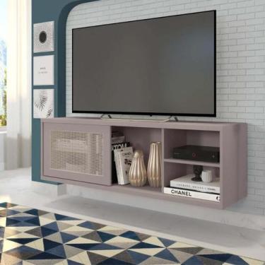 Imagem de Rack Suspenso para TV até 55 Polegadas 136cm em BP Porta Telada Multiv