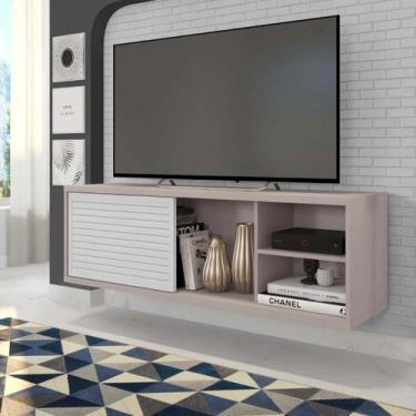 Imagem de Rack Suspenso para TV até 55 Polegadas 136cm em BP Porta Pier Multiver